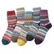 thumbnail image 1 of pares de calcetines de lana, calcetines térmicos para mujer, calcetines cálidos de invierno para mujer, calcetines de punto gruesos, calcetines de invierno para mujer, coloridos, cómodos y transp, 1 of 5