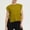 Yellow, variant on SAWOBUUN Womens Side Tie Cropped Tank Tops Summer Oversized Sleeveless Casual Loose Fit Boxy Basic Tees