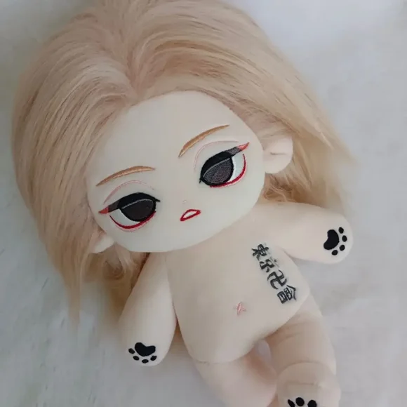 20cm Cotton Dolls Stuffed Anime Tokyo Revengers Sano Manjiro Cute Mikey Plush Puppet Dress-up Toys Collectible Gift for Children