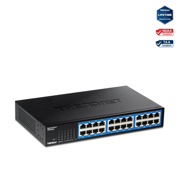 TRENDnet TEG-S25D, 24-Port Gigabit Desktop Switch