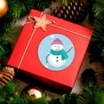 clearance-blecry-500pc-roll-1-5-inch-stickers-cute-snowman