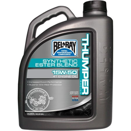Bel-Ray 99530-B4LW Thumper Racing Synthetic Ester Blend 4T Engine Oil - 15W50 -