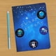 thumbnail image 5 of C2Blue 1000 pegatinas del sistema solar en rollos: perfectas para niños pequeños y niños, 1,5 pulgadas, 2 volúmenes Baobao, 5 of 5