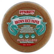 Dynasty Rice Paper - Brown 22cm