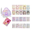 thumbnail image 3 of 4-in-1 Dress Up Game Set Princess Fantasy Makeup, Pretty Pretty Princess Game, Girls Toy Kit Handmade DIY Of Children's Stickers Coloring Puzzle, DIY Paper Makeup Arts and Crafts, 3 of 4