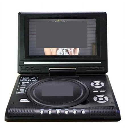 9.8 Inch Portable Home Car DVD Player VCD CD Game TV Player USB Radio Adapter Support FM Radio Receiving ,Upgrade Drive