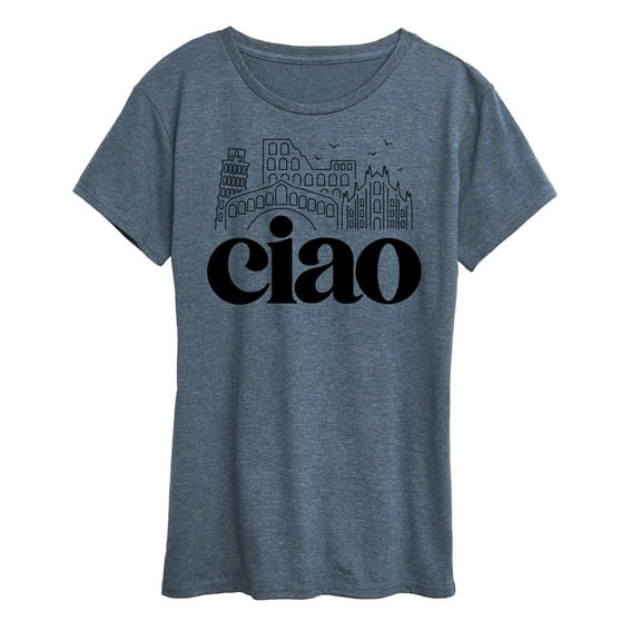 Instant Message - Ciao - Women's Short Sleeve Graphic T-Shirt