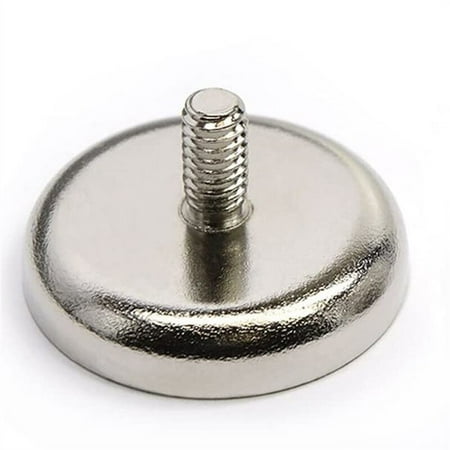 

Strong Neodymium Cup Magnet Holder 5/8/15/29 kg Holding Force Rare Earth Disc Countersunk Hole Round Base Pot Magnets D25 D20