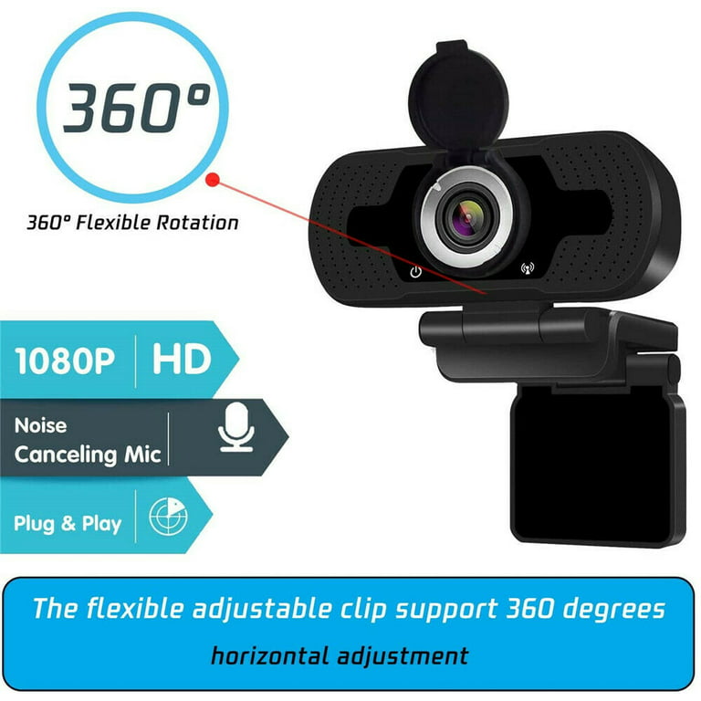 Ordinateur USB Webcam Full HD 1080P Webcam Web numérique CAM avec  micro-téléphone pour ordinateur portable PC tablette caméra rotative -  Chine Webcam, caméra PC