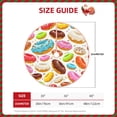thumbnail image 2 of Sikiie Color Donut Nativity Christmas Tree Skirt, Jesus Christian Winter Holiday Tree Mat Decoration(30-48IN)48", 2 of 6