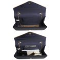thumbnail image 4 of Bolso de noche Clutch Dasein Glistening azul marino para mujer, 4 of 6