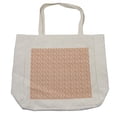 thumbnail image 1 of Watercolor Shopping Bag, Hand Drawn Flowers and Leaves Design Elements Garden Scenery, Eco-Friendly Reusable Bag for Groceries Beach and More, 15.5" X 14.5", Cream, by Ambesonne, 1 of 2