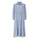 thumbnail image 4 of mfyjkho Vestidos para mujer, Vestido informal de manga larga con cuello vuelto para mujer, color liso, a la moda Vestidos de playa para mujer xl, 4 of 6