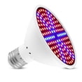 thumbnail image 1 of Naiovety Grow Light E27 Interior Sala de estar Sótano Planta de alta potencia Cultivo Azul Espectro rojo Lámpara IP42 Impermeable 85-265V Plántulas 126 Jardín y Patio  126 cuentas Naiovety HA011807-01, 1 of 6