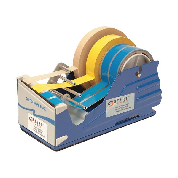 Multi Roll Tape Dispenser, Blue, 4 In. W