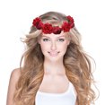 thumbnail image 3 of Corona de flores diadema diadema diadema aro, 3 of 5