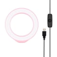 thumbnail image 4 of de lámpara de 4,7 pulgadas con cable USB de 1,5 m, s de lámpara de selfie de maquillaje profesion para fotografía de YouTube Vlogging jinwen Fotografía de anillo blanco., 4 of 8