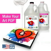 clear non-toxic artresin epoxy resin 2 gal professional kit