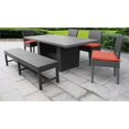 thumbnail image 2 of Belle Table de Salle à Manger Rectangulaire avec 4 Chaises 1 Banc, 2 of 2