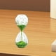 thumbnail image 1 of Temporizador de cristal de arena con purpurina, reloj de arena para decoración del hogar, dormitorio, regalo de cumpleaños Verde, 1 of 8