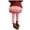 Pink, variant on Toddler Girls Tutu Leggings with Skirt Stretchy Ruffle Capri Footless Skirted Pant Birthday Party Tulle Tights for Kids Size 2-8 Years Grey