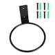 thumbnail image 3 of Soporte de pared circular para macetas de 6 pulgadas, ideal para maximizar el espacio vertical y decorar tu hogar con estilo. Hecho de hierro, disponible en negro y opciones de tamaño. ¡Incluye, 3 of 7
