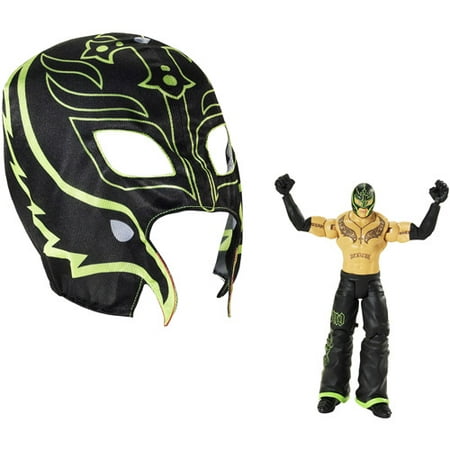 WWE Wrestling Superstar Match-Ups Rey Mysterio Action Figure [Lime Green & Black