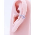 thumbnail image 4 of FANSING 10mm Snake Conch Earrings for Women Mens 16g Piercing Jewelry Surgical Steel Conch Hoop 16 Gauge Halloween Jewelry, 4 of 4