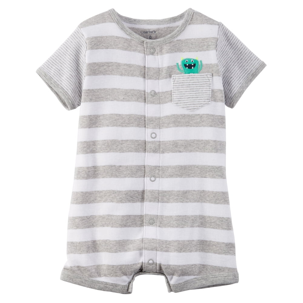 Carter's Carters Baby Clothing Outfit Boys SnapUp Cotton Romper