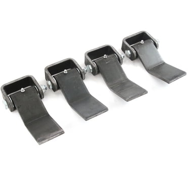 Trailer Gate Ramp Red Hound Auto 4 Weld On Steel Trailer Compatible With Ramp Gate Holders