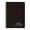Black, variant on Coil-binding Weekly Planner Daily Journal Notebook Undated Academic Planner
