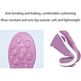 thumbnail image 5 of Women Casual Walking Shoes Breathable Slip On Sneakers with Arch Support Orthopedic Comfort for Senior Standing Non Slip(8.5#)Q, 5 of 7