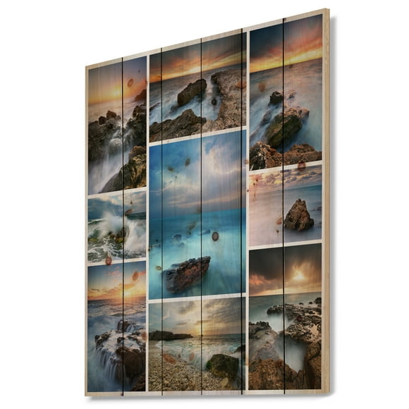 Design Art - Sea and Shore Collage
