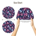 thumbnail image 5 of Disketp funny Skull daisy flower Adjustable Sleeping Hair Cap, Hairband Sleeping Cap Turban, Unisex, Available for Curly and Straight Hair, 5 of 6