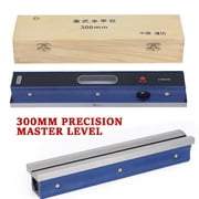 300mm 12'' Master Precision Level in Fitted Box for Machinist Tool 0.02mm/m