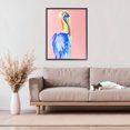 thumbnail image 2 of Stupell Industries Pink Pelican Expression Black Framed Giclee Art design by Jennifer Seeley, 30 x 24, 2 of 8