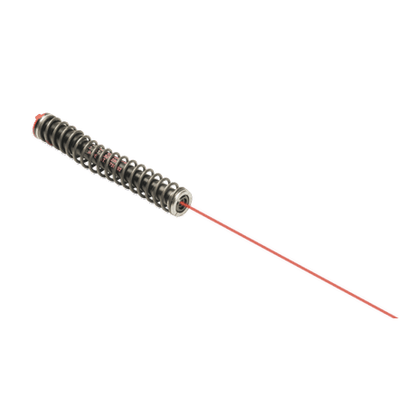 LaserMax Guide Rod Red Laser for Glock 19/23/32/38 (Gen 1-3)