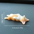 thumbnail image 3 of Home Decor Gnobogi Mini Corgi Cute Decoration Simulation Puppy Model Car Decoration Clearance, 3 of 3