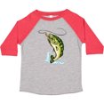 thumbnail image 3 of Inktastic Leaping Bass Fish Boys or Girls Toddler T-Shirt, 3 of 5