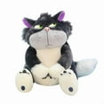 thumbnail image 6 of Funny Lucifer cat plush toy children's play with comfort doll doll holiday gift cat plush animal cute plush toy, 6 of 24