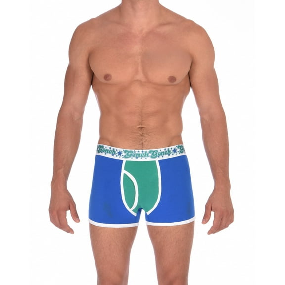 Ginch Gonch M706112-M Mens Blue Lagoon Trunk, Multi Color - Medium
