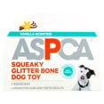 thumbnail image 2 of ASPCA Vanilla Scented Glitter Dog Squeaky Bone Toy, Green, 2 of 8