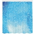 thumbnail image 3 of Ambesonne Constellation Shower Curtain, Astronomy Art, 69"Wx75"L, Blue Pale Blue White, 3 of 3