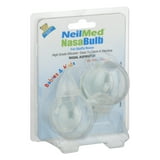 NeilMed NasaBulb Nasal Aspirator – Clear Design, 1 Count HSA/FSA Eligible