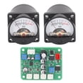 thumbnail image 1 of Panneau de Compteur VU, Rétro-Éclairage Design Audio Niveau Multifonctionnel Taille Compacte avec 6Pcs Câbles pour les Dispositifs de Signal Sonore, 1 of 8