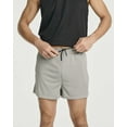 thumbnail image 2 of 4 Pack: Men's 3" Inch Mesh Running Shorts with Zipper Pockets - Quick Dry Gym Athletic, 2 of 6