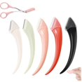 thumbnail image 1 of Roarrave Eyebrow Razor, Beginner's Safety Eyebrow Razor - Stainless Steel Crescent Blade with Micro-Guard, Portable Crescent eyebrow Makeup Trimmer, Face razor for Women and Men(1 SET), 1 of 7