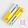 thumbnail image 4 of KAKOWELY 4 Sheets Self Adhesive Battery Electrode Stickers For Power Distribution Block And Battery Posts In Red And Blue For Easy Polarity Identification,6.3X"X3.15"X0.04", 4 of 4