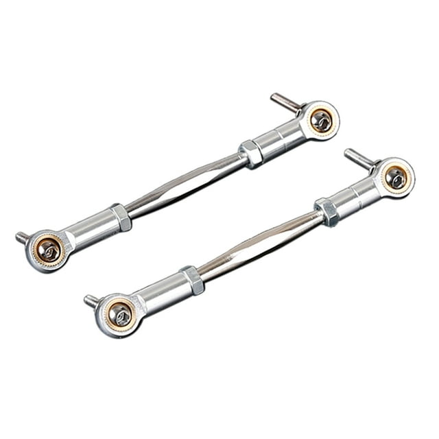 CNC Tige de Direction en Métal pour 1/5 HPI BAHA ROVAN km BAJA 5B 5T 5SC Voiture Rc Jouets Pièces, Argent