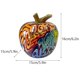 thumbnail image 4 of Escultura moderna de resina con forma de llama y figura abstracta de fuego y fruta, adorno de escritorio para patio, oficina, estantería, mesa, bar, d, 4 of 8